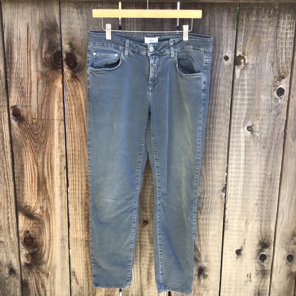 Closed candiani denim jeans mens 31 straight leg blue made in Italy designer